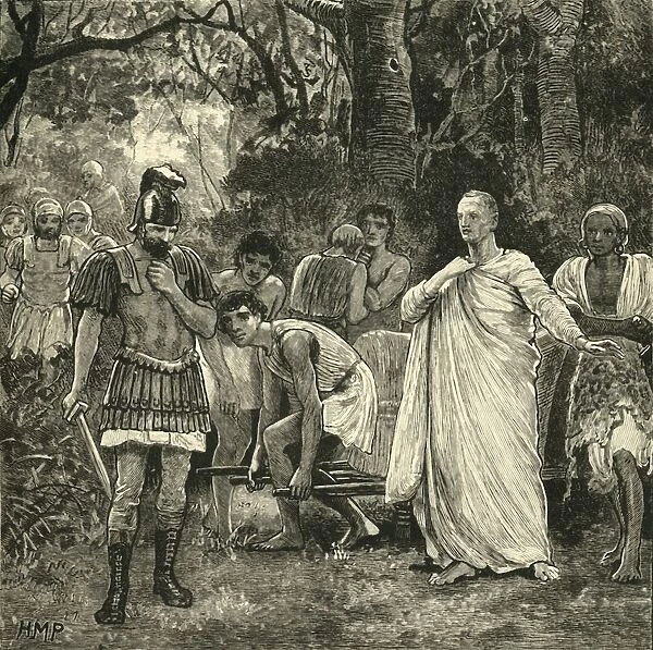 Murder of Cicero, 1890. Creator: Unknown