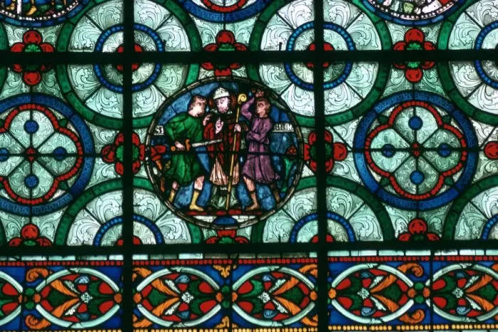 Framed Print : The murder of Thomas A Becket, 12th century Framed Print : The murder of Thomas A Becket, 12th century