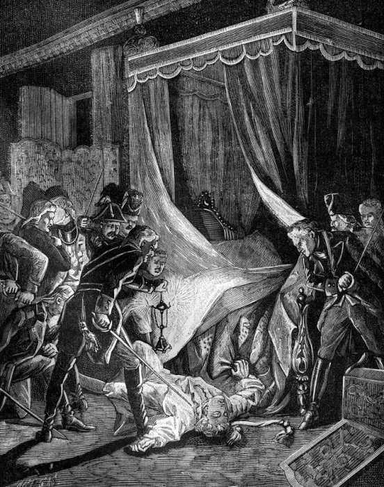 Framed Print : The murder of Tsar Paul I of Russia, March 1801 (1882-1884) Framed Print : The murder of Tsar Paul I of Russia, March 1801 (1882-1884)