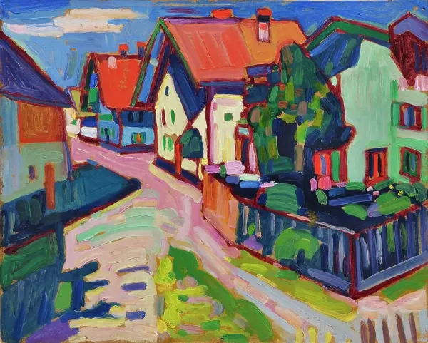 Wassily Kandinsky's Murnau Print, Art Prints, Posters