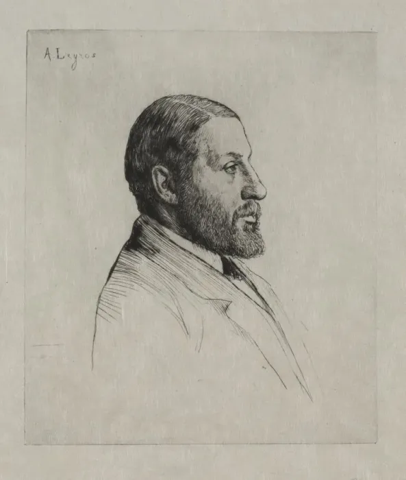 Framed Print : Murray Marks. Creator: Alphonse Legros (French, 1837-1911) Framed Print : Murray Marks. Creator: Alphonse Legros (French, 1837-1911)