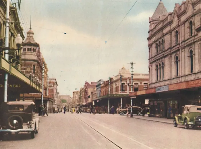 Framed Print : Murray Street, c1947. Creator: Unknown Framed Print : Murray Street, c1947. Creator: Unknown