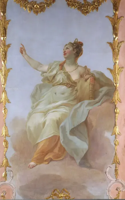 Framed Print : Muse Euterpe, Early 1770s. Creator: Torelli, Stefano (1712-1784) Framed Print : Muse Euterpe, Early 1770s. Creator: Torelli, Stefano (1712-1784)