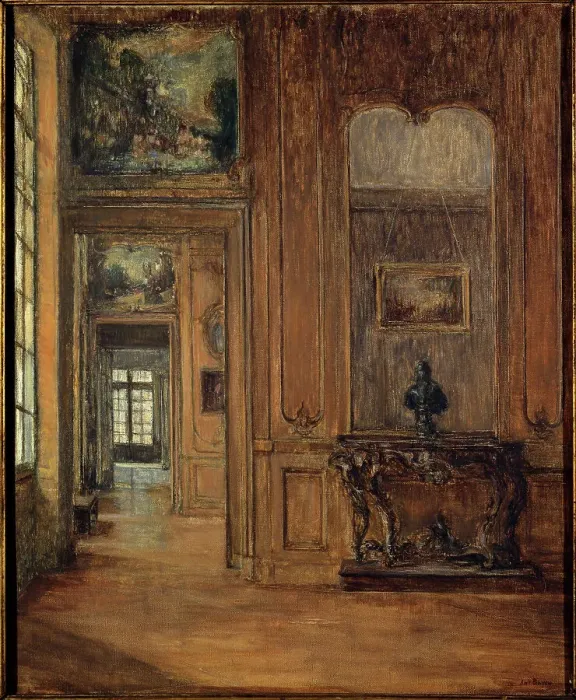 Framed Print : Musée Carnavalet : salle des échevins, 1930. Creator: Eugene Marius Antonin Bossu Framed Print : Musée Carnavalet : salle des échevins, 1930. Creator: Eugene Marius Antonin Bossu