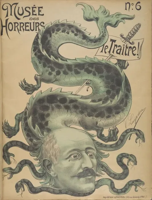 Framed Print : Musee des Horreurs (Gallery of Horrors): Alfred Dreyfus, 1899 Framed Print : Musee des Horreurs (Gallery of Horrors): Alfred Dreyfus, 1899