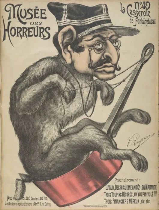 Framed Print : Musee des Horreurs (Gallery of Horrors): Alfred Dreyfus, 1900 Framed Print : Musee des Horreurs (Gallery of Horrors): Alfred Dreyfus, 1900