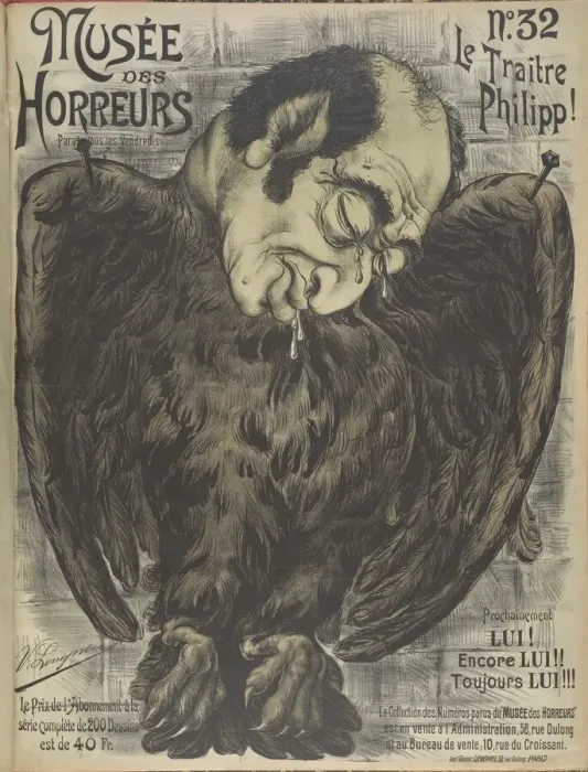 Framed Print : Musee des Horreurs (Gallery of Horrors): Phillippe de Rothschild, 1899 Framed Print : Musee des Horreurs (Gallery of Horrors): Phillippe de Rothschild, 1899