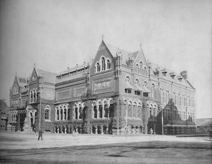 Framed Print : Museum of Fine Arts, Boston, c1897. Creator: Unknown Framed Print : Museum of Fine Arts, Boston, c1897. Creator: Unknown