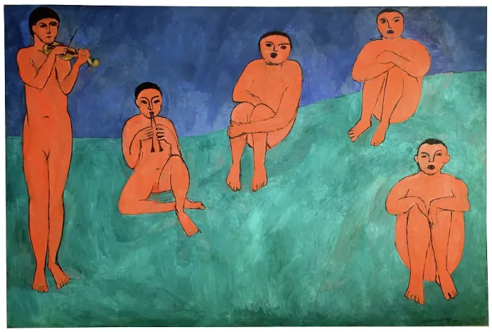 Framed Print : The Music, 1910. Creator: Henri Matisse. The Music, 1910. Creator: Henri Matisse Framed Print : The Music, 1910. Creator: Henri Matisse. The Music, 1910. Creator: Henri Matisse