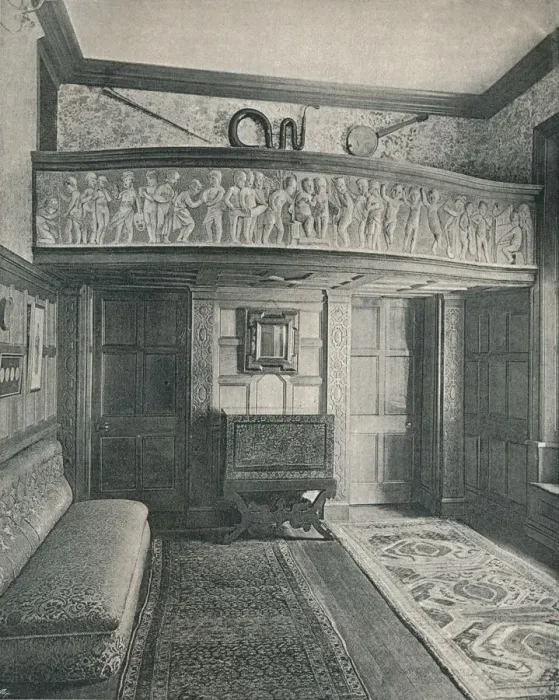 Framed Print : Music Gallery with scuplture, c1893 Framed Print : Music Gallery with scuplture, c1893