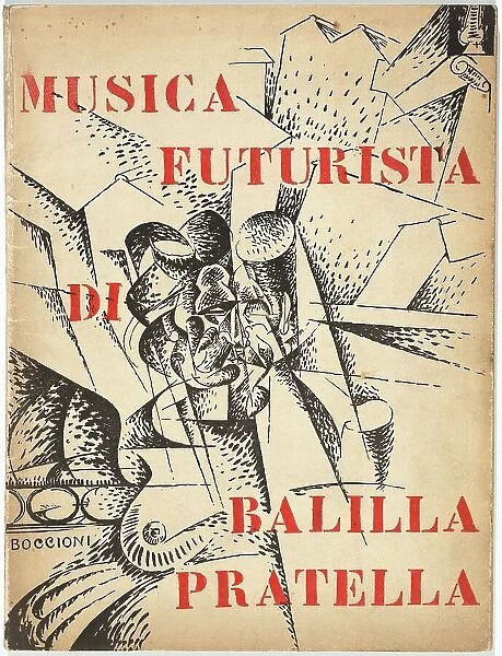 Musica Futurista per Orchestra, 1912. Creators: Umberto Boccioni, Francesco Balilla Pratella