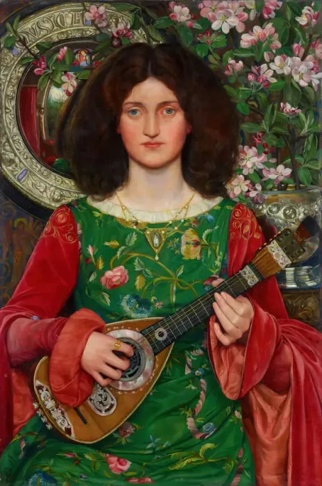 Framed Print : Musica (Melody), 1895-1897. Creator: Kate Elizabeth Bunce Framed Print : Musica (Melody), 1895-1897. Creator: Kate Elizabeth Bunce