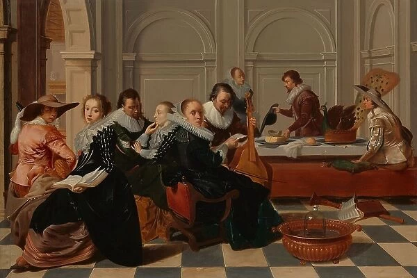 The Musical Gathering, after 1700. Creator: Unknown