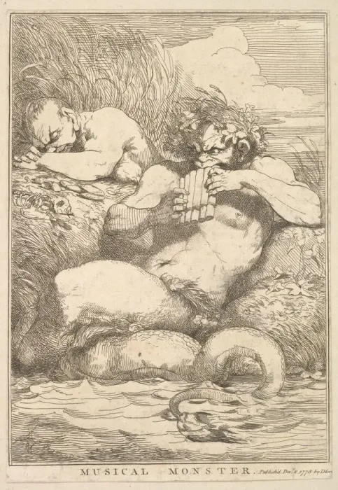 Framed Print : Musical Monster (from Fifteen Etchings Dedicated to Sir Joshua Reynolds), December 8 Framed Print : Musical Monster (from Fifteen Etchings Dedicated to Sir Joshua Reynolds), December 8