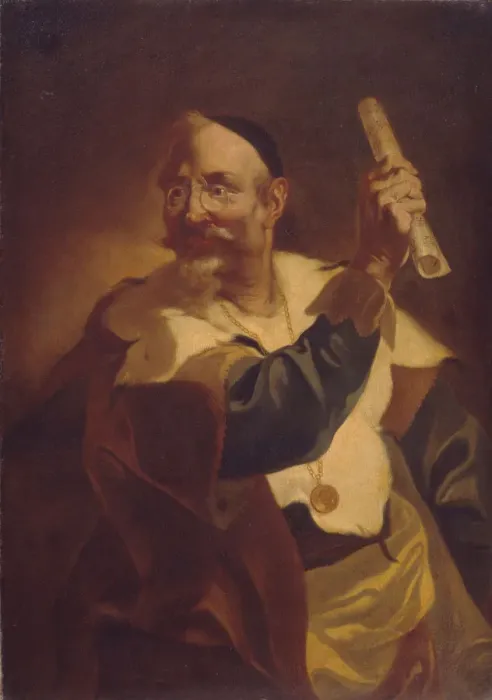 Framed Print : A Musician, 18th century. Artist: Anonymous, 18th century Framed Print : A Musician, 18th century. Artist: Anonymous, 18th century