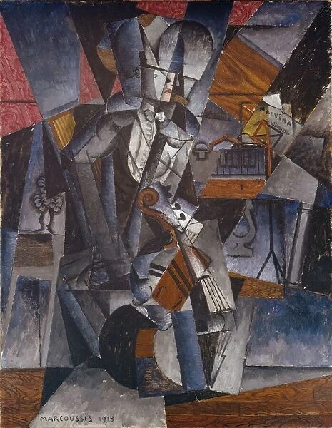 The Musician, 1914. Creator: Louis Marcoussis