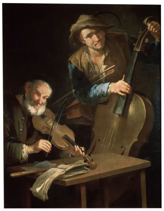 Framed Print : The Musicians, late 17th or 18th century. Artist: Giacomo Francesco Cipper Framed Print : The Musicians, late 17th or 18th century. Artist: Giacomo Francesco Cipper