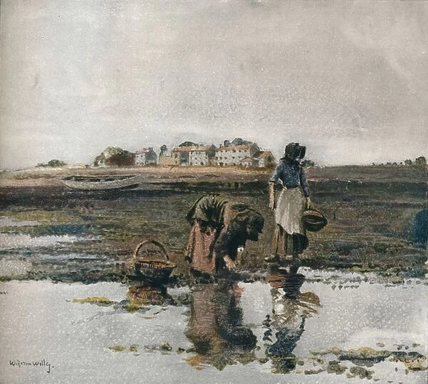Mussel Picking, c1908. Artist: William Page Atkinson Wells