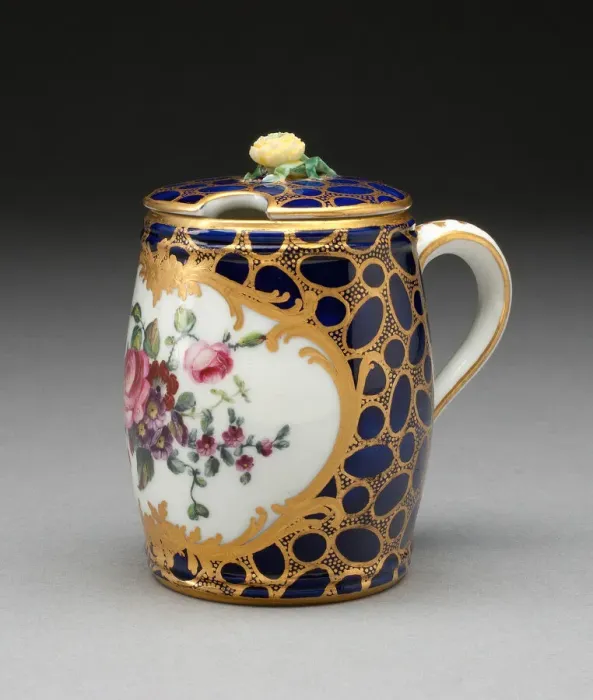Framed Print : Mustard Pot, Sevres, 1757. Creator: Sevres Porcelain Manufactory Framed Print : Mustard Pot, Sevres, 1757. Creator: Sevres Porcelain Manufactory