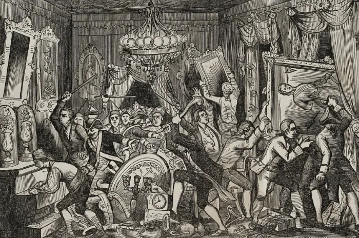 Framed Print : Mutiny of Aranjuez (17-19 March 1808): break-in at the Prince of Peace's house, (1851) Framed Print : Mutiny of Aranjuez (17-19 March 1808): break-in at the Prince of Peace's house, (1851)
