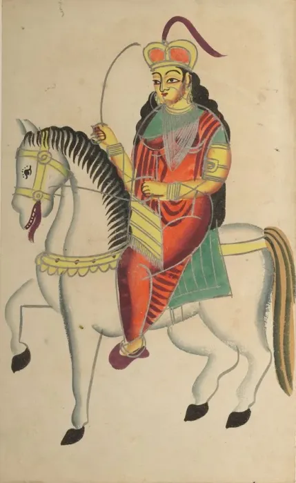 Framed Print : The Mutiny of the Heroine Rani Lakshmi Bai of Jhansi, 1800s. Creator: Unknown Framed Print : The Mutiny of the Heroine Rani Lakshmi Bai of Jhansi, 1800s. Creator: Unknown