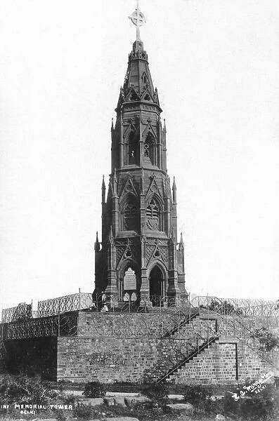 The Mutiny Memorial tower, Delhi, India, 20th century