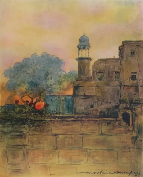 Framed Print : Muttra, 1905. Artist: Mortimer Luddington Menpes Framed Print : Muttra, 1905. Artist: Mortimer Luddington Menpes