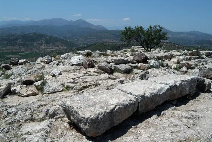 Framed Print : Mycenae, Greece, 2003. Creator: Ethel Davies Framed Print : Mycenae, Greece, 2003. Creator: Ethel Davies