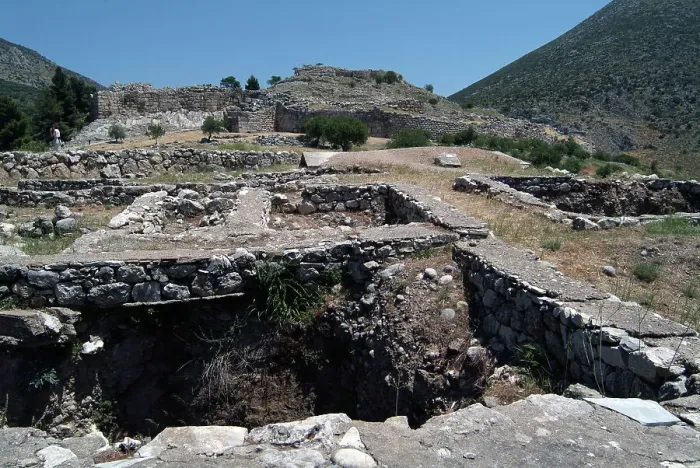 Framed Print : Mycenae, Greece, 2003. Creator: Ethel Davies Framed Print : Mycenae, Greece, 2003. Creator: Ethel Davies