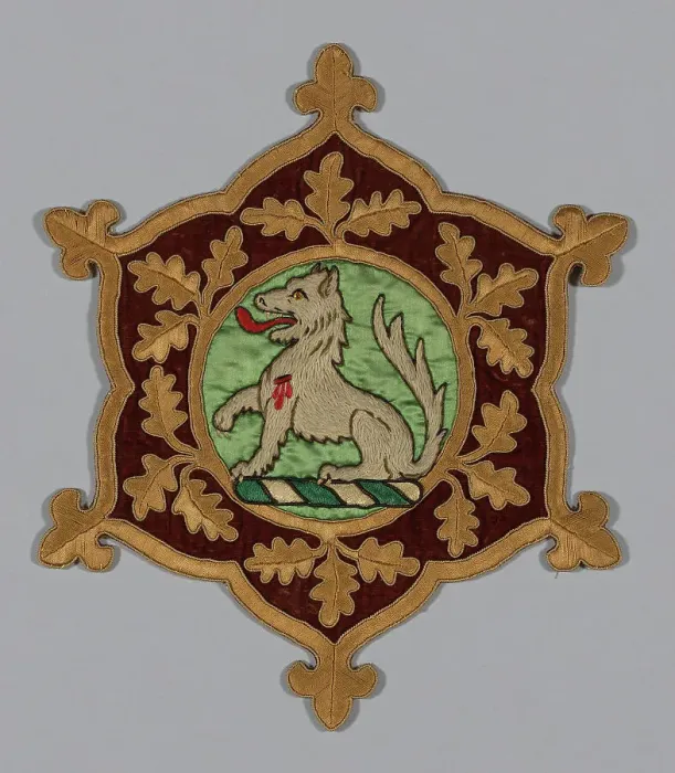 Framed Print : Myddelton Biddulph Armorial Medallion, Wales, c. 1846. Creator: AWN Pugin Framed Print : Myddelton Biddulph Armorial Medallion, Wales, c. 1846. Creator: AWN Pugin