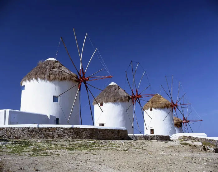 Framed Print : Mykonos, Greece, 2019. Creator: Ethel Davies Framed Print : Mykonos, Greece, 2019. Creator: Ethel Davies