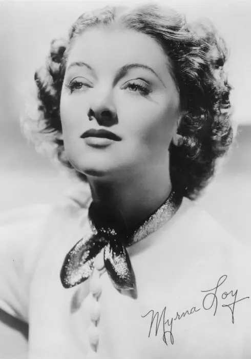 Framed Print : Myrna Loy (1905-1993), American actress, c1930s Framed Print : Myrna Loy (1905-1993), American actress, c1930s