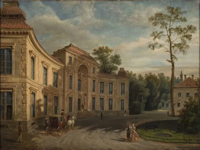 Framed Print : The Myslewicki Palace in Warsaw, c1870 Framed Print : The Myslewicki Palace in Warsaw, c1870