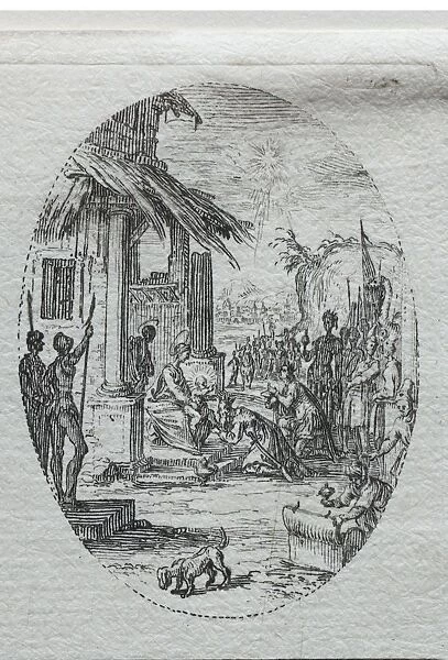 The Mysteries of the Passion: The Adoration of the Kings. Creator: Jacques Callot (French
