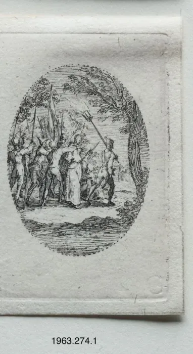 Framed Print : The Mysteries of the Passion. Creator: Jacques Callot (French, 1592-1635) Framed Print : The Mysteries of the Passion. Creator: Jacques Callot (French, 1592-1635)