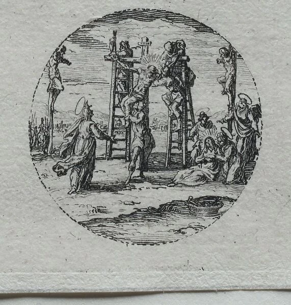 The Mysteries of the Passion: The Crucifixion. Creator: Jacques Callot (French, 1592-1635)