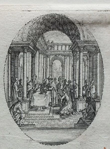 The Mysteries of the Passion: The Presentation in the Temple. Creator: Jacques Callot (French