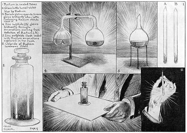 The Most Mysterious Substance in Nature - Radium, 1903. Artist: Alfred Hugh Fisher