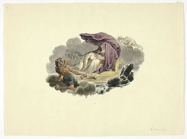 Mythological Scene, 1760-1821. Creator: Nicholas Pocock