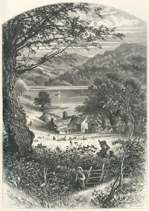 Framed Print : The Nab Cottage, c1870 Framed Print : The Nab Cottage, c1870