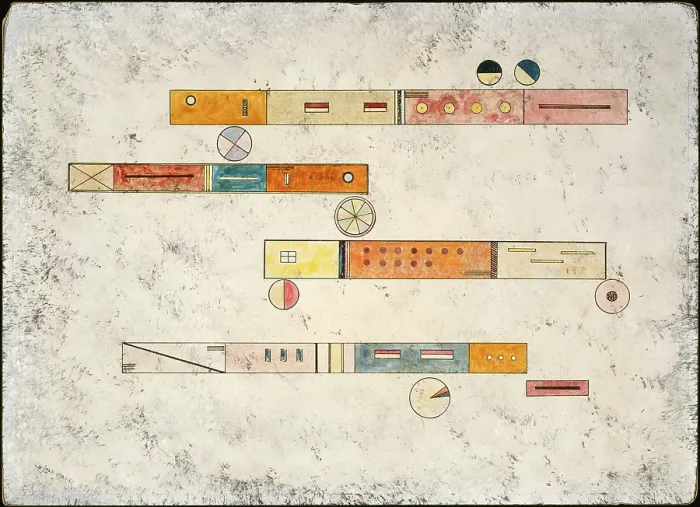 Framed Print : Nacheinander (Successively), 1933. Creator: Kandinsky, Wassily Vasilyevich (1866-1944) Framed Print : Nacheinander (Successively), 1933. Creator: Kandinsky, Wassily Vasilyevich (1866-1944)