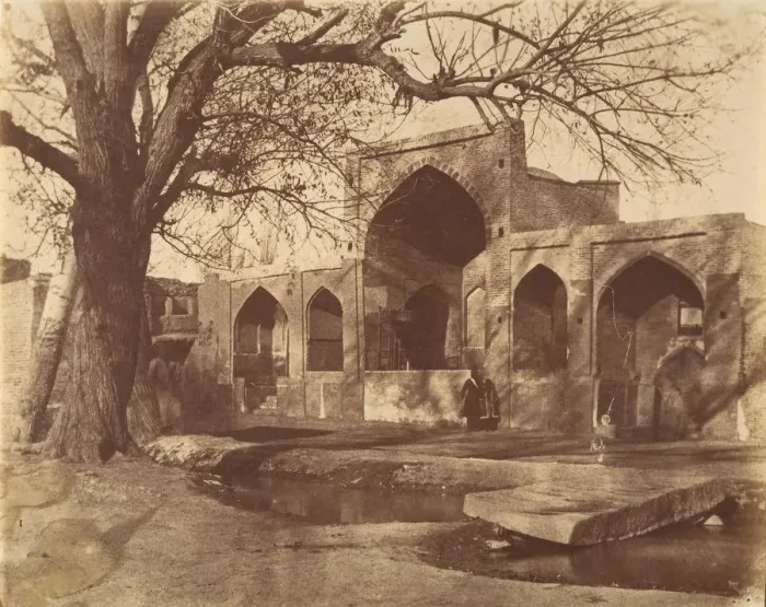 Framed Print : [Nadir Shahs Golden Gate and Minaret. Otherwise known as the Golden Iwan of Ali Shir Framed Print : [Nadir Shahs Golden Gate and Minaret. Otherwise known as the Golden Iwan of Ali Shir