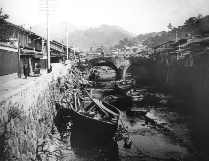 Framed Print : Nagasaki, Japan, c1900 Framed Print : Nagasaki, Japan, c1900