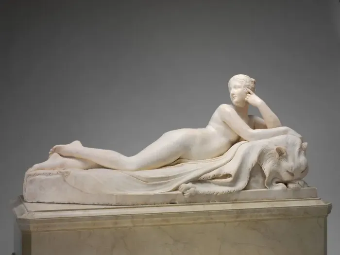 Framed Print : Naiad, model 1815 / 1817, carved 1820 / 1823. Creator: Antonio Canova Framed Print : Naiad, model 1815 / 1817, carved 1820 / 1823. Creator: Antonio Canova