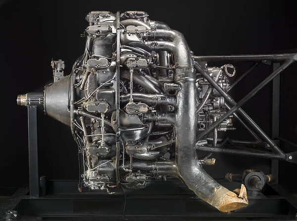 Nakajima Mamoru 11, Radial 14 Engine, Circa World War II. Creator: Fuji Koku Keiki