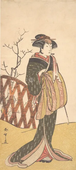 Framed Print : Nakamura Riko, 1774. Creator: Shunsho Framed Print : Nakamura Riko, 1774. Creator: Shunsho