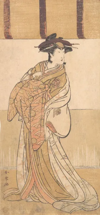 Framed Print : Nakamura Riko in the Role of Oiso no Tora, 2nd month, 1782. Creator: Katsukawa Shunjo Framed Print : Nakamura Riko in the Role of Oiso no Tora, 2nd month, 1782. Creator: Katsukawa Shunjo