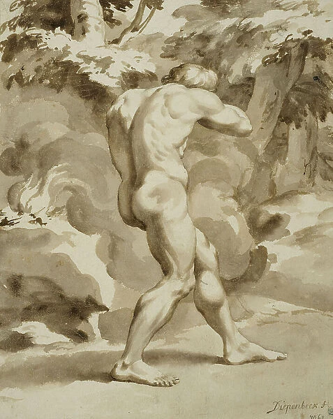 Naked man. Creator: Jan de Bisschop