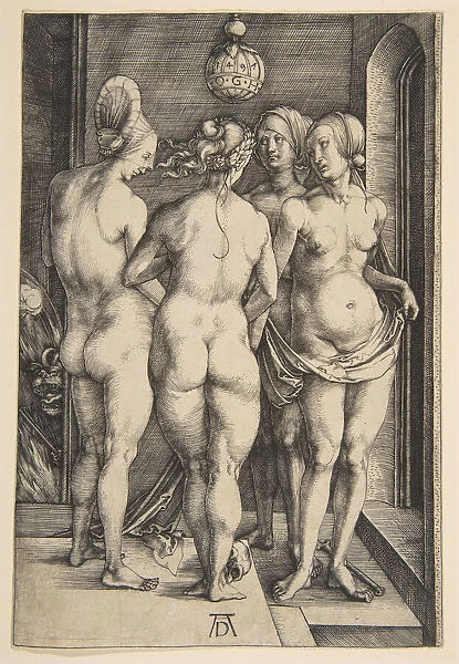 Four Naked Women, 1497. Creator: Albrecht Durer
