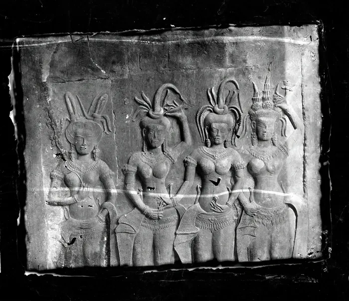 Framed Print : Nakhon Thom (Angkor Wat), Cambodia, 1866. Creator: John Thomson Framed Print : Nakhon Thom (Angkor Wat), Cambodia, 1866. Creator: John Thomson
